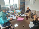 جلسه بررسی نیروهای بخش سینا رضایی آشتیانی مجتمع امیرالمومنین(ع)